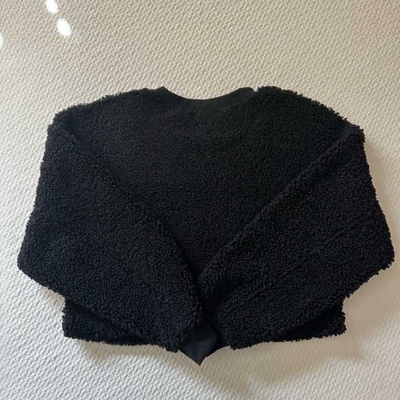 wild fable Sweaters - Black teddy sweater